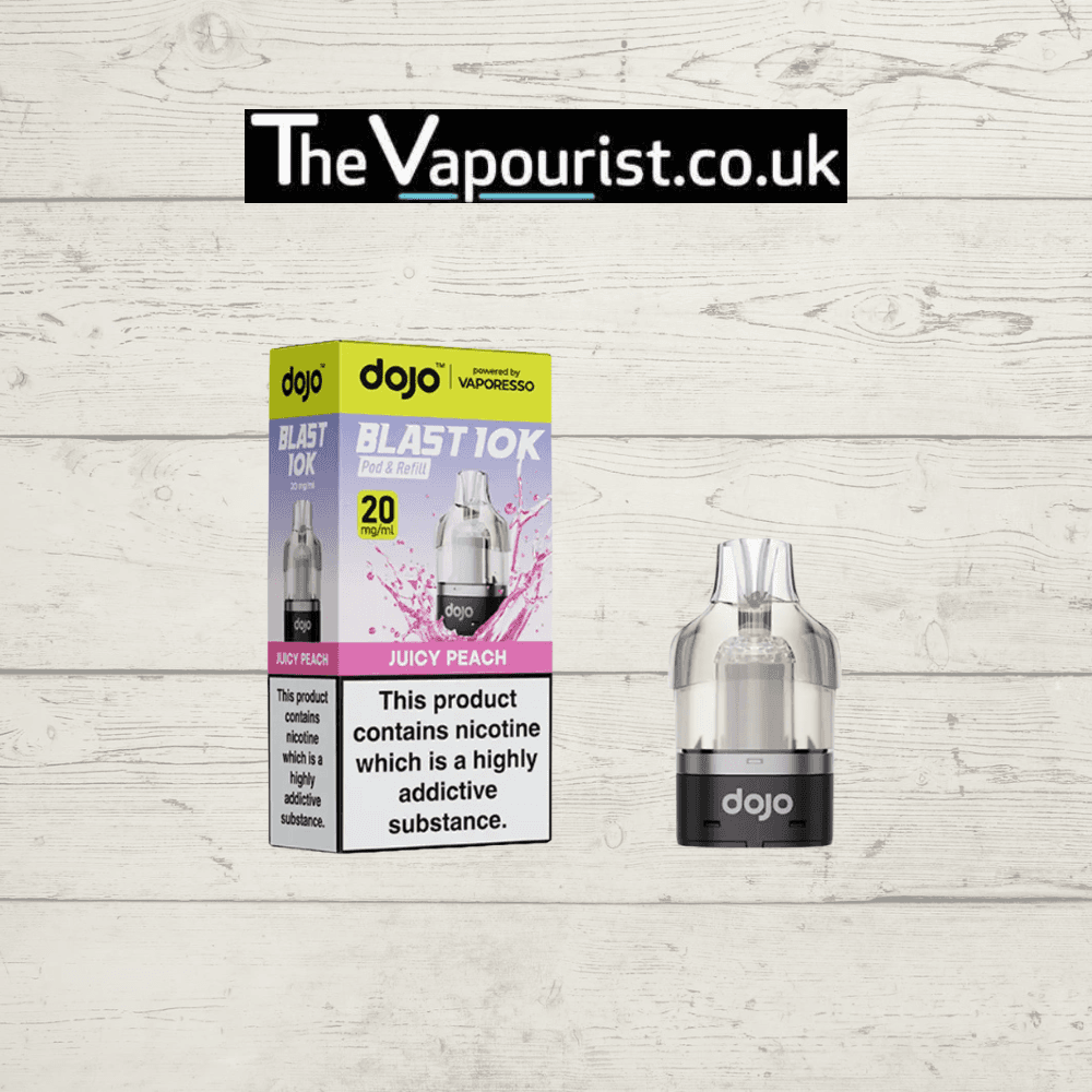 Vaporesso Dojo Blast 10k Pre Filled Pod Juicy Peach