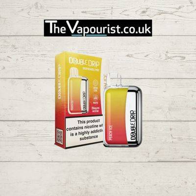Double Drip Peach Ice Disposable