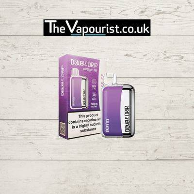 Double Drip Grape Ice Disposable