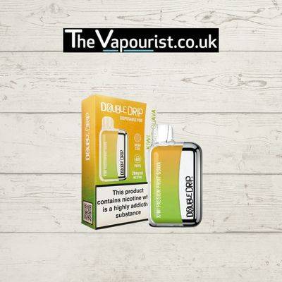 Double Drip Kiwi Passionfruit Guava Disposable