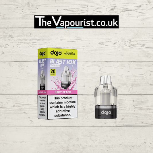 Vaporesso Dojo Blast 10k Pre Filled Pod Juicy Peach